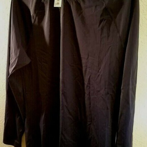 Essentials UPF 50+ Men's Rashguard, Navy, X-Large - Picture 2 of 6